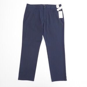 Tommy Bahama Mens Performance Golf Pants Navy Blue Island Zone 5-Pocket 38x30